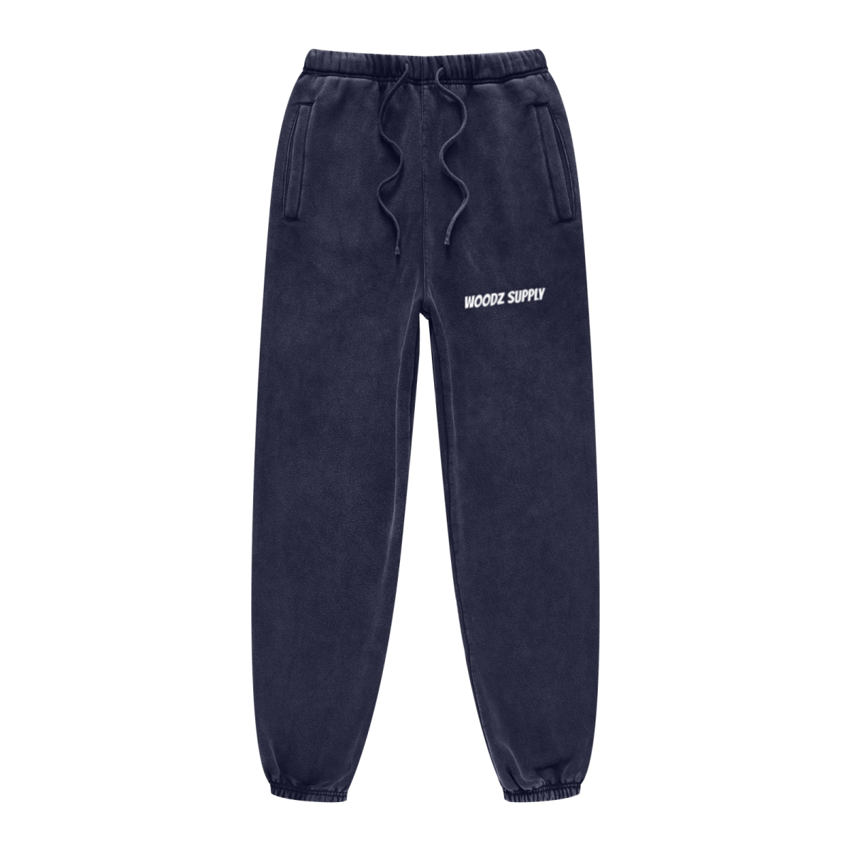 440GSM Unisex Relaxed Fit Loopback Terry Jogger Pants Royal Blue