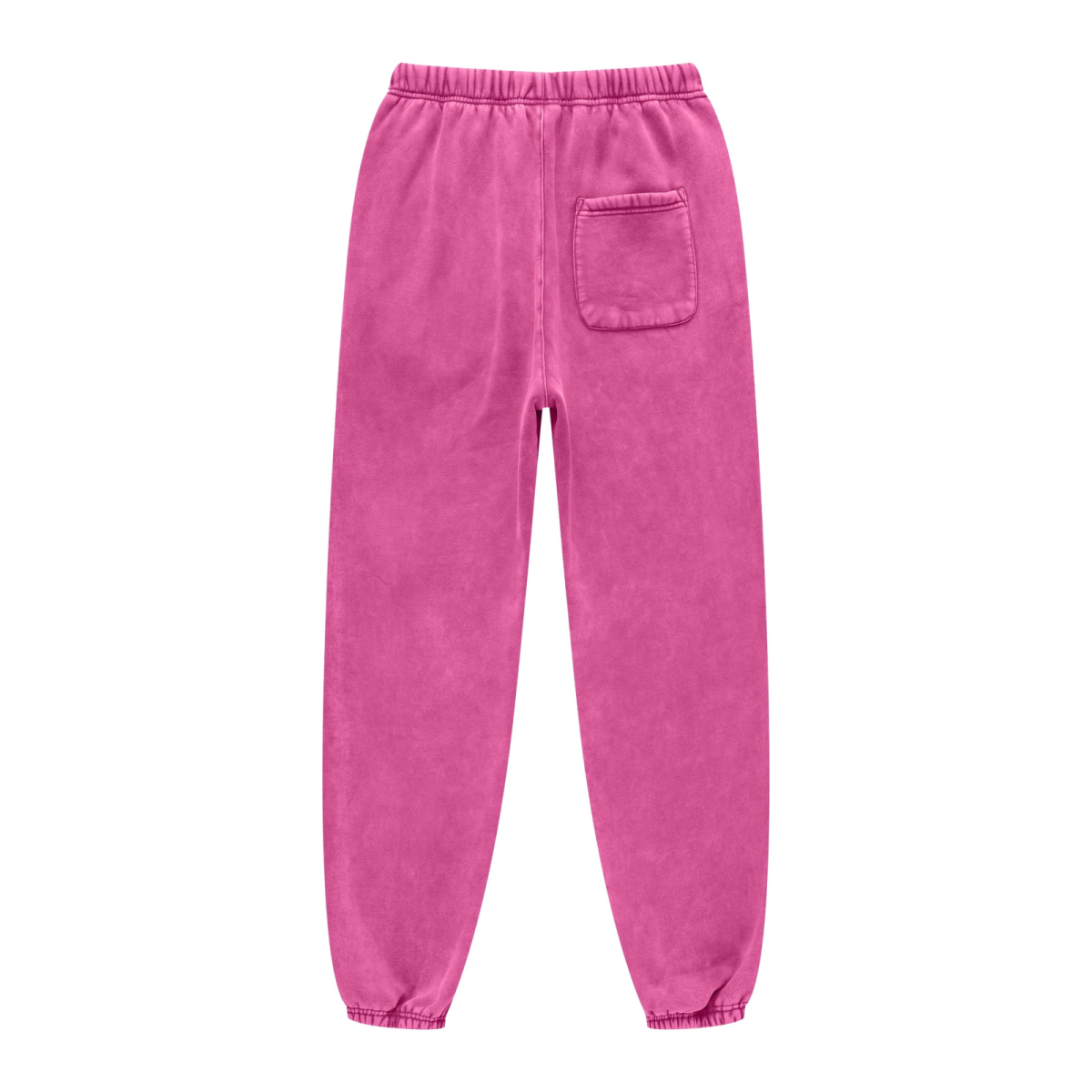 440GSM Unisex Relaxed Fit Loopback Terry Jogger Pants Rose Pink