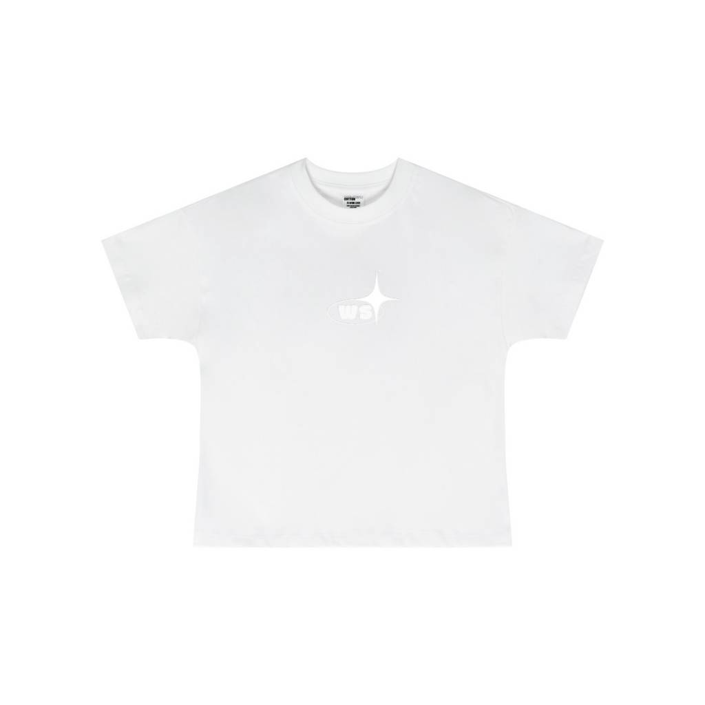 255GSM Women’s Long-Staple Cotton Jersey T-shirt Ivory White