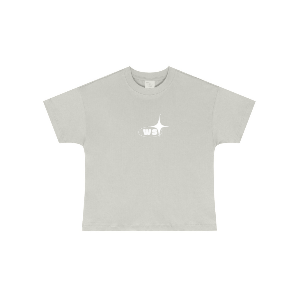 255GSM Women’s Long-Staple Cotton Jersey T-shirt Milk Apricot