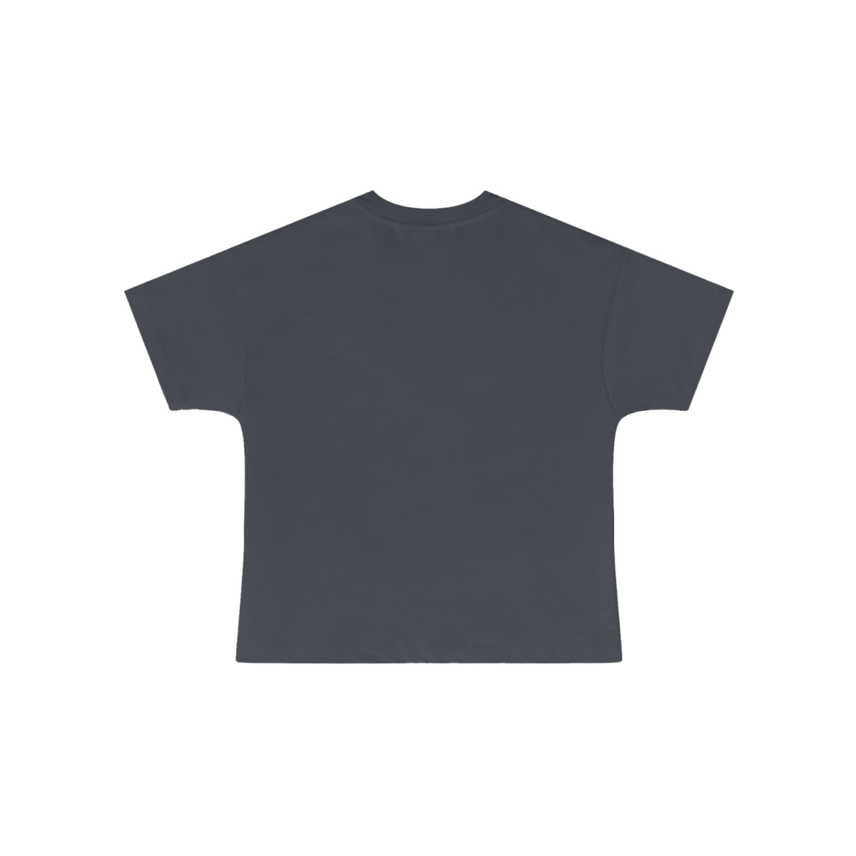 255GSM Women’s Long-Staple Cotton Jersey T-shirt Carbon Grey