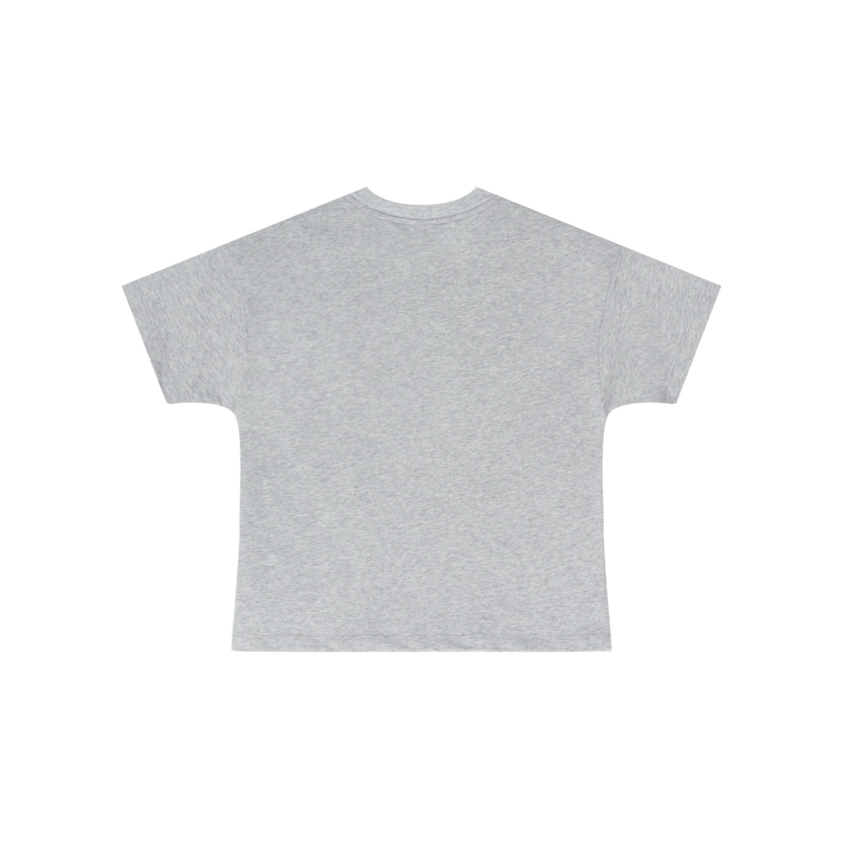 255GSM Women’s Long-Staple Cotton Jersey T-shirt Heathered Grey