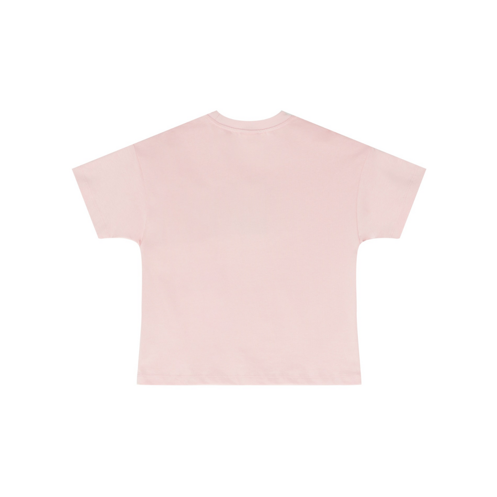 255GSM Women’s Long-Staple Cotton Jersey T-shirt Pink
