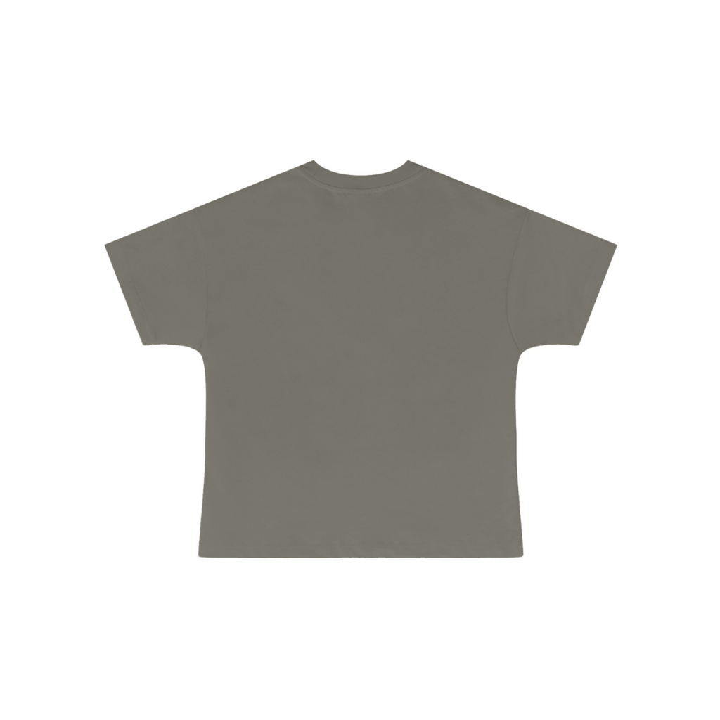 255GSM Women’s Long-Staple Cotton Jersey T-shirt Grey