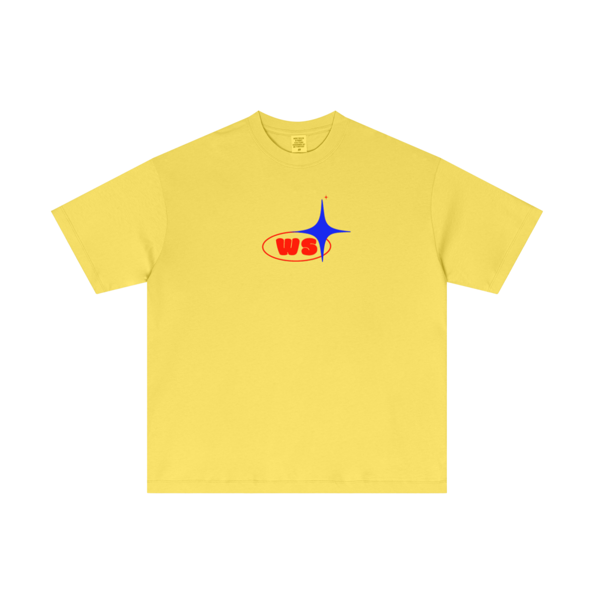 180GSM Men's Lightweight T-shirt Yellow