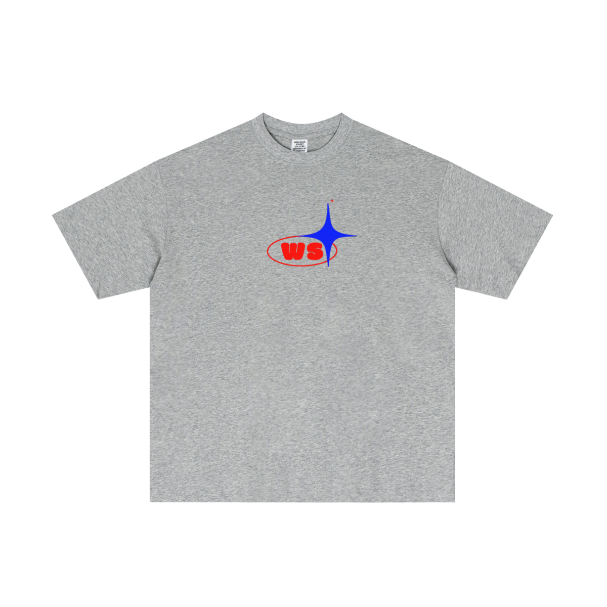 180GSM Men's Lightweight T-shirt LIght gray