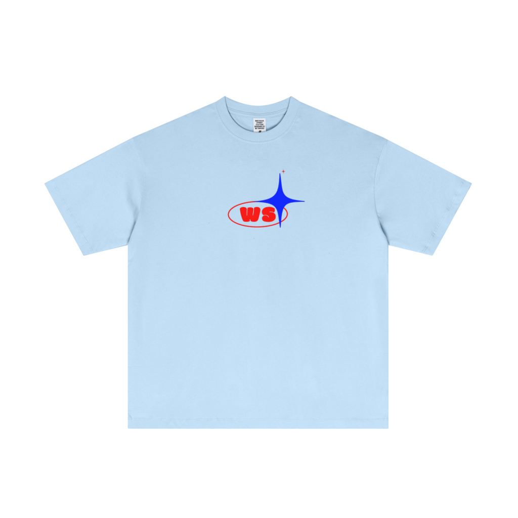 180GSM Men's Lightweight T-shirt Light blue