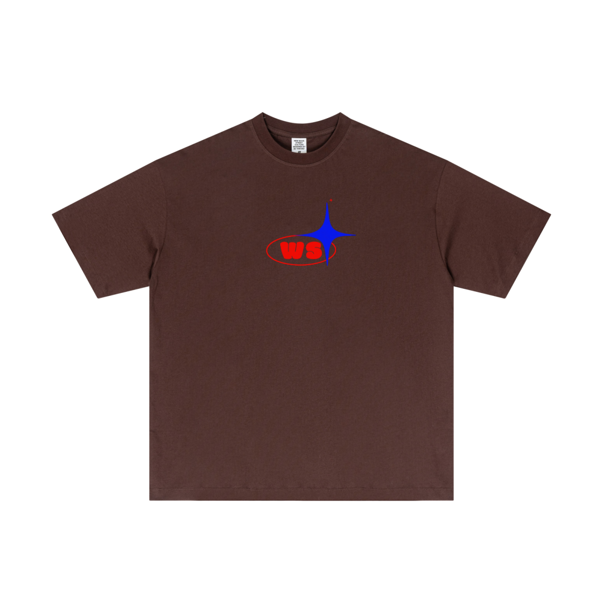 180GSM Men's Lightweight T-shirt Dark brown