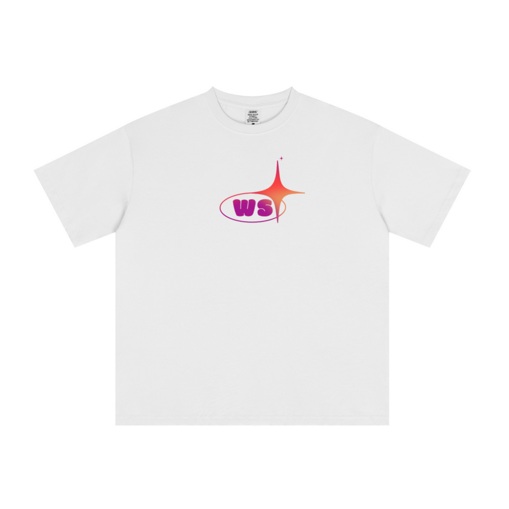 235GSM Men's cool-touch Crew Neck T-shirt  White
