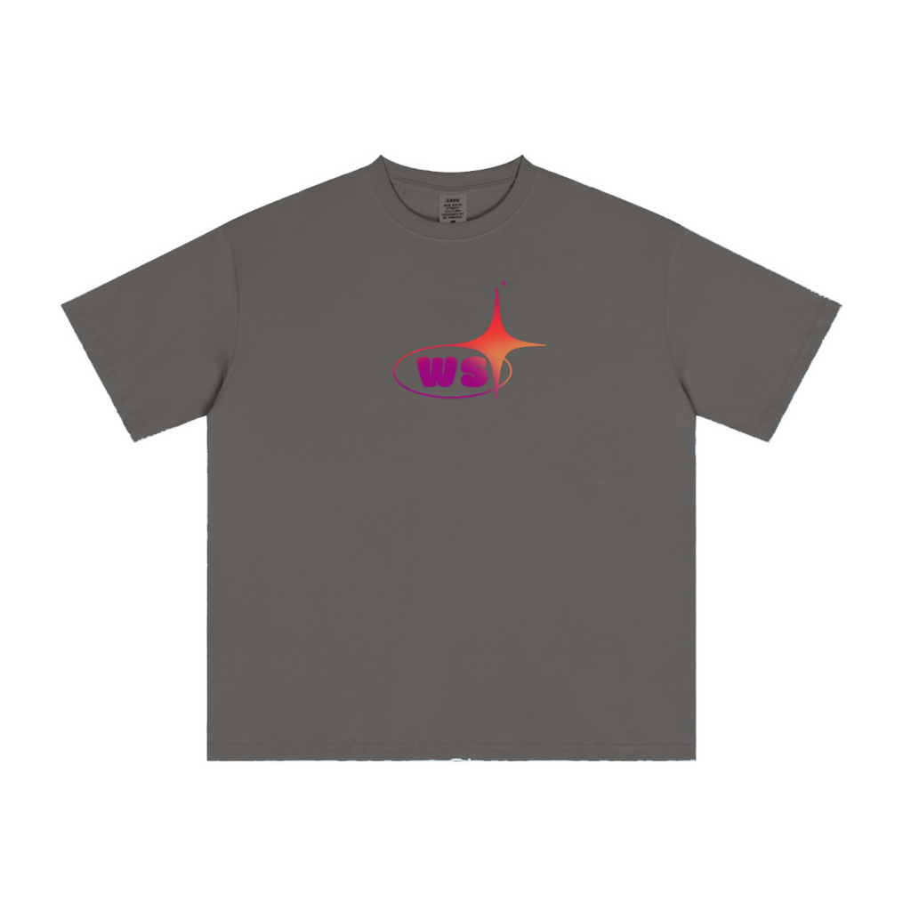 235GSM Men's cool-touch Crew Neck T-shirt Gray