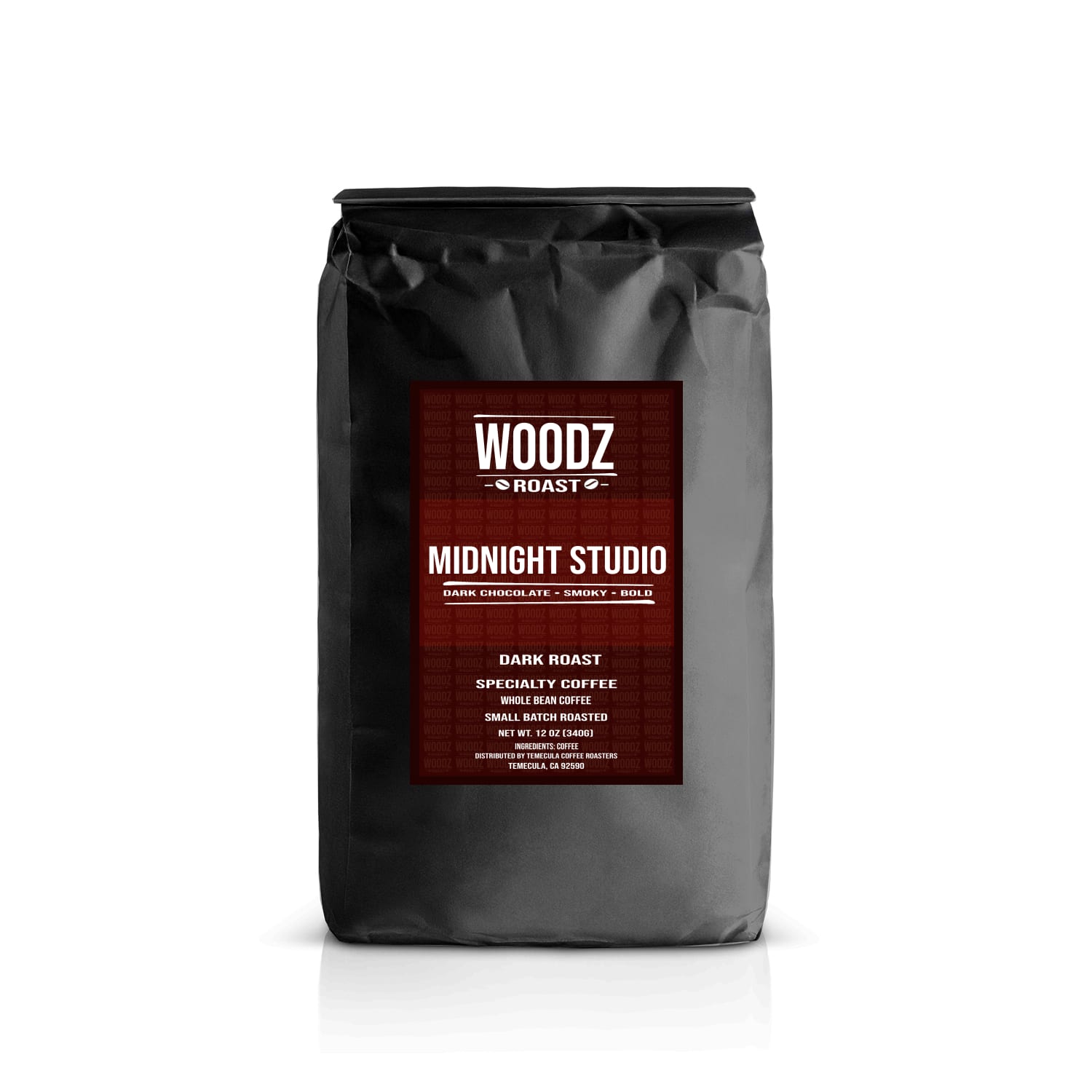 WOODZ ROAST™ Midnight Studio™ — Whole Bean
