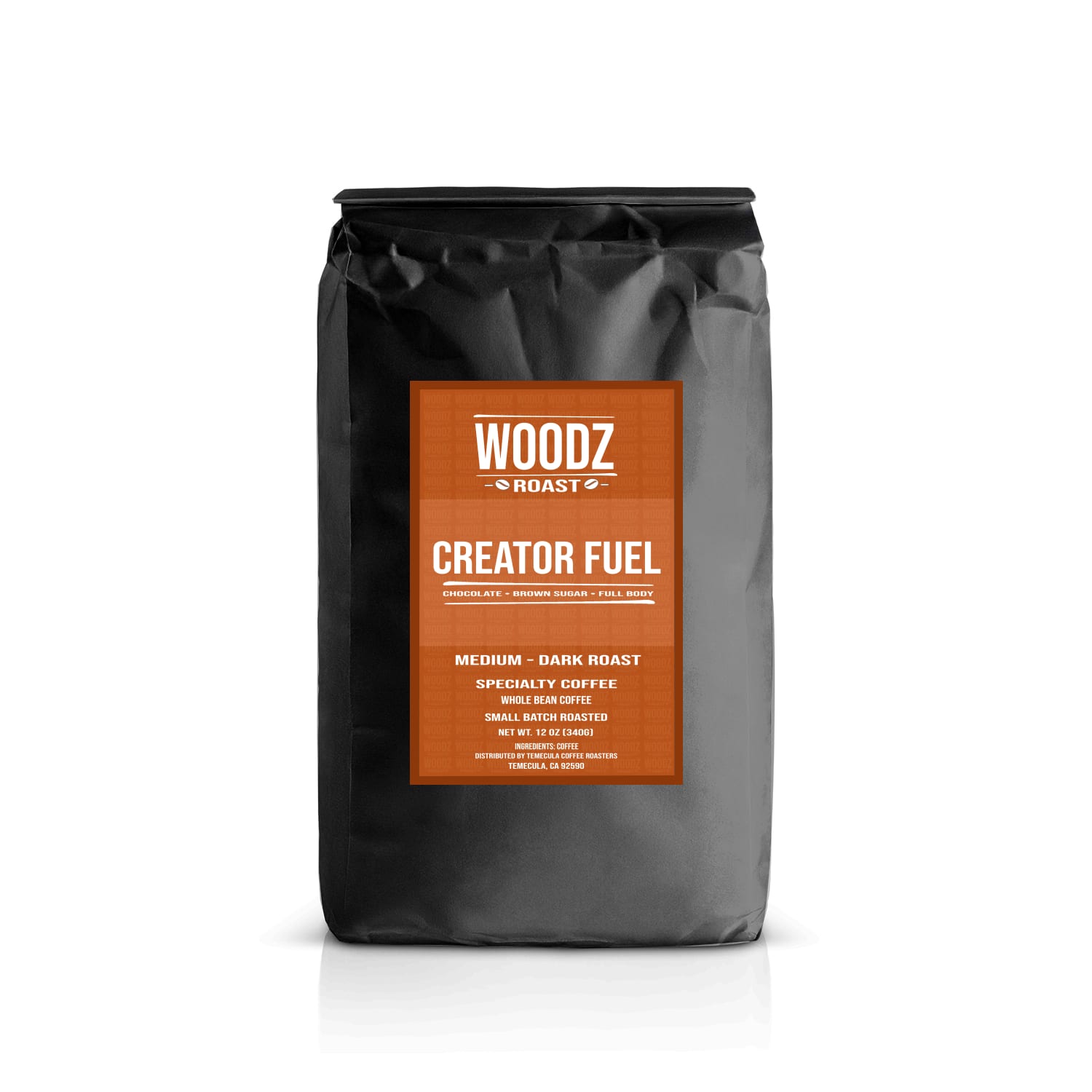 WOODZ ROAST™ Creator Fuel™ — Whole Bean